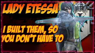 LADY ETESSA | I Built Them, So you Don't Have To | RAID: Shadow Legends