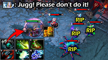 Techeis Official + Lotus Orb vs Juggernaut + Omnislash | Oh hell no!!!😂