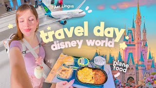 WALT DISNEY WORLD TRAVEL DAY ✿ Traveling to Orlando with Aer Lingus, Airport Vlog & Disney Springs