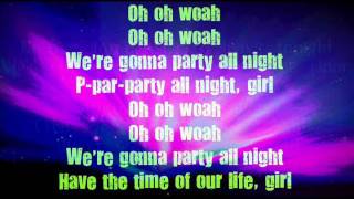 TIME OF OUR LIFE BY BIG TIME RUSH LYRICS VIDEO