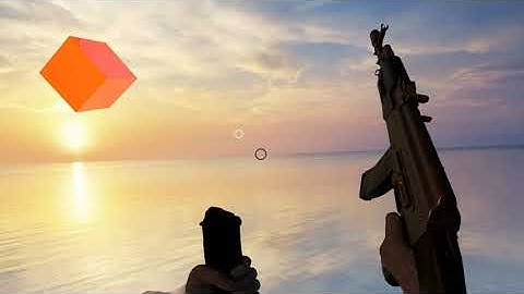 First animation (Blender, AK 74)