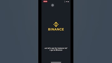 HOW TO FIND YOUR WALLET ADDRESS ON BINANCE…..