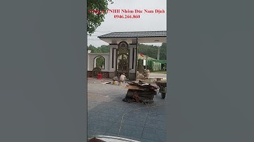 ✅ Lắp đặt cổng nhôm đúc tại Quảng Bình
