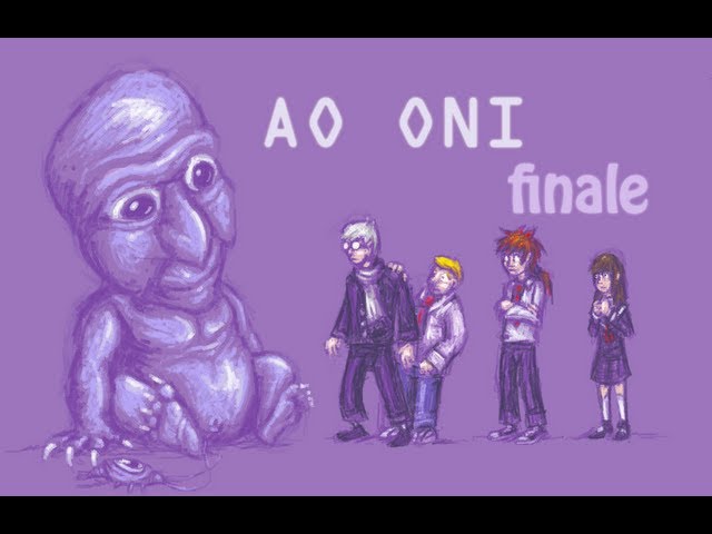 Defeating The Ao Oni!  Ao Oni Ending 