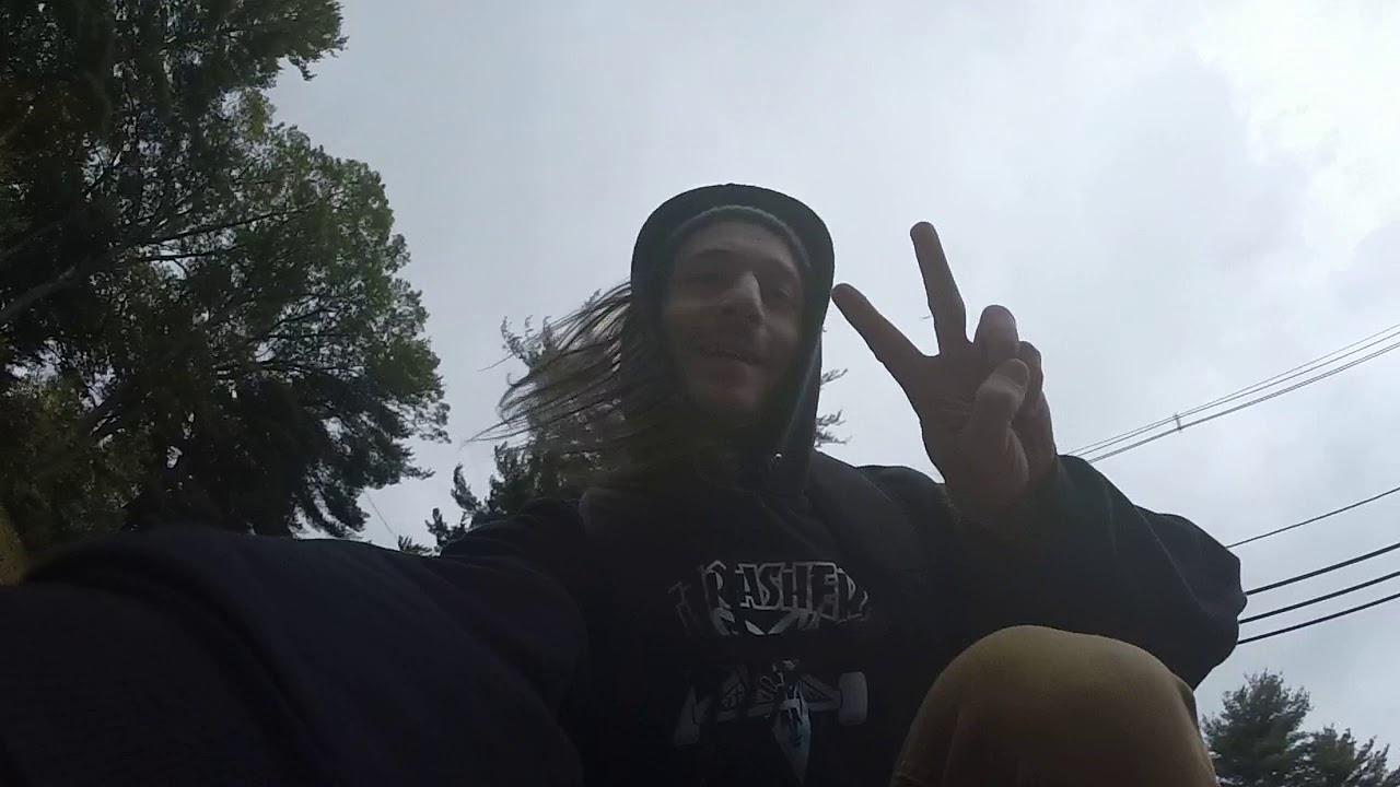 Skateboarding!! long distance pushing technique - YouTube