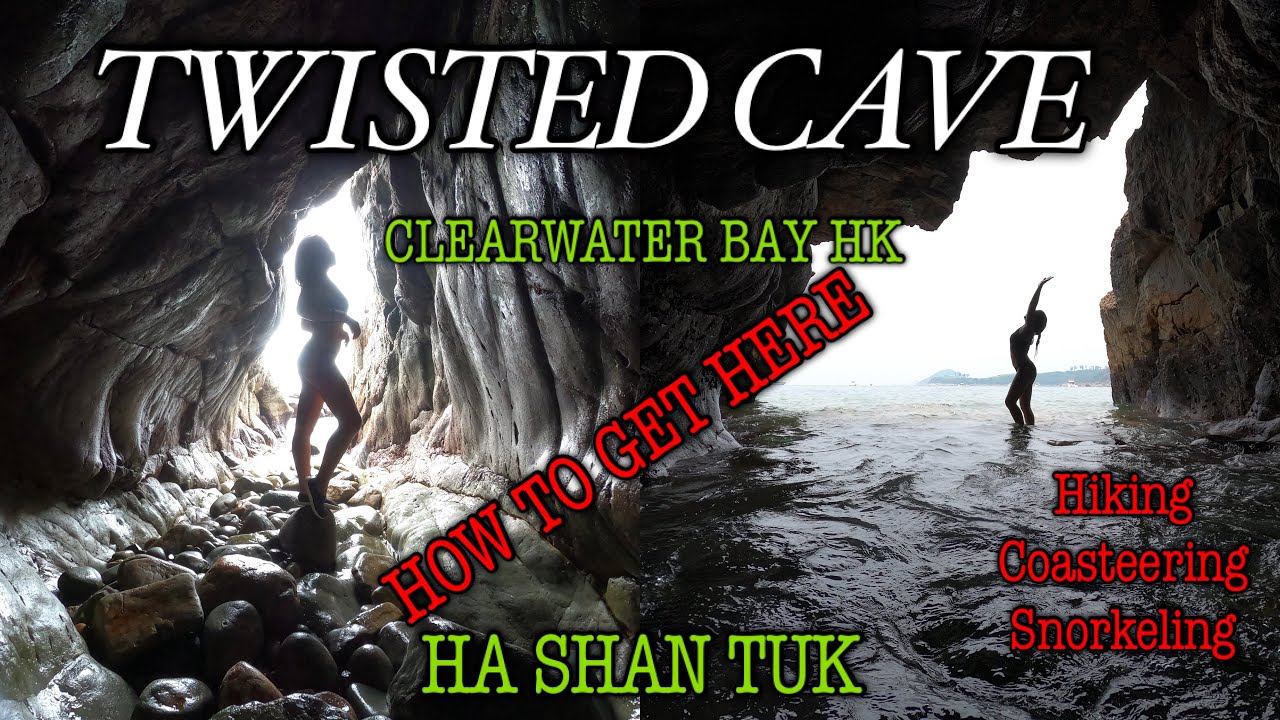 TWISTED CAVE AT CLEARWATER BAY HONG KONG (Ha shan tuk) ll Six Cave found 