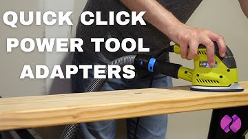 Quick Click Power Tool Adapter Set #powertools #quickclick