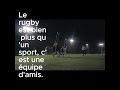 Le rugby avec cest amis