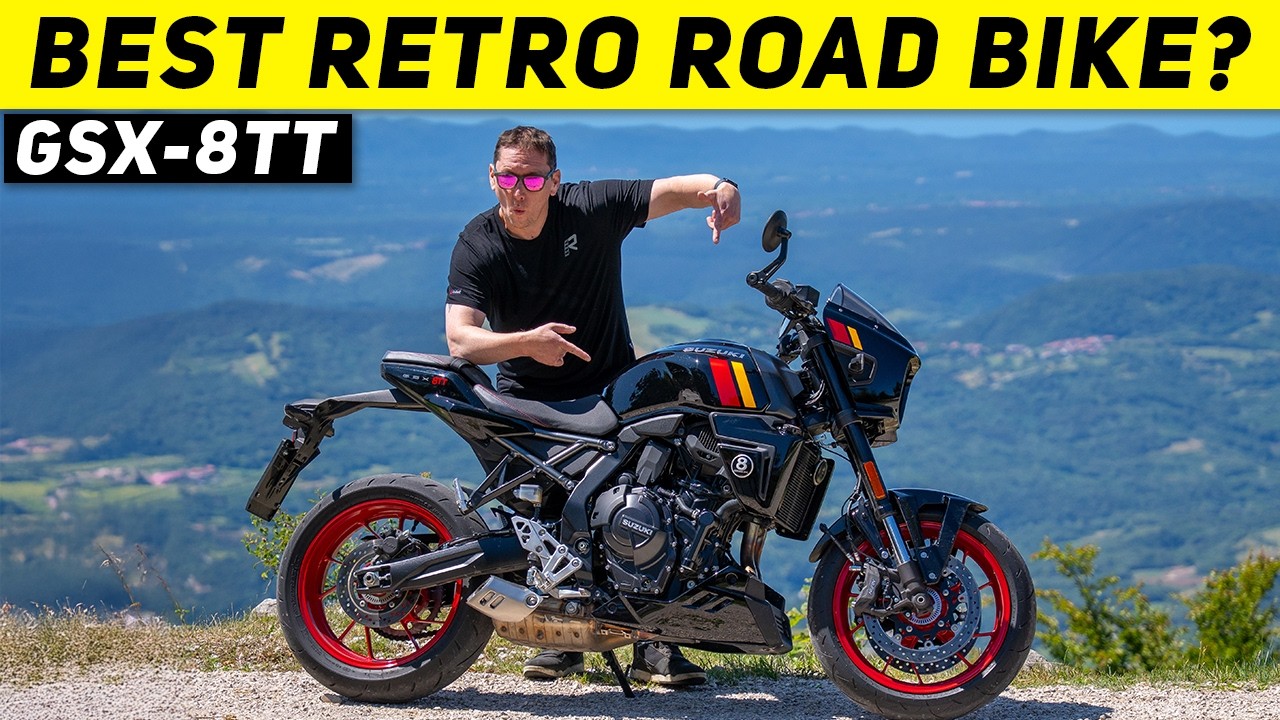 マウンテン 2025 Suzuki GSX-8TT Review! | Retro Looks, Road-Ready