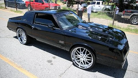 WhipAddict: Chevrolet Monte Carlo SS on 24" Forgiato Maglias, Black Interior, Stuntfest 2k16