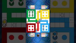 Ludo game in 4 players | #shorts #short screenshot 4