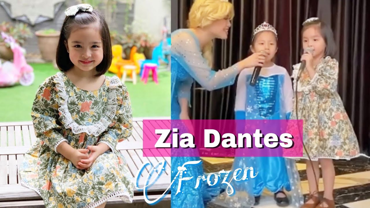 ZIA DANTES sings LET IT GO (Frozen) with her Bff Alana | Maria Letizia Dantes