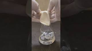 Making Hydrogen Gas from Aluminum Foil