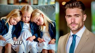 The Millionaire CEO Was About to Leave Work—Until He Found Three Little Girls Sleeping in the Lobby