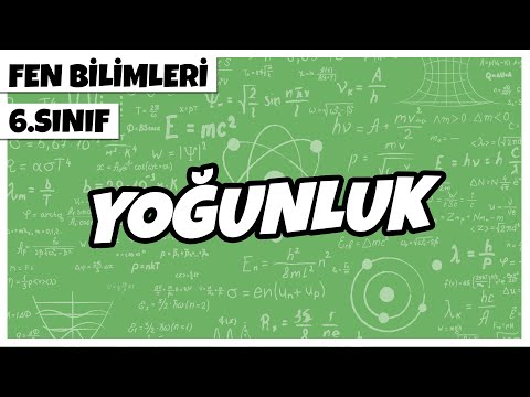 Video: İlkokul öğrencileri için yoğunluk nedir?