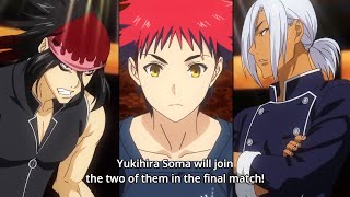 Download Lagu 食戟のソーマ 豪ノ皿 || 秋の選抜総選挙本戦開幕! 創真の寮に美作が現れ、食戟バトルを挑む。えりなは創真の料理を痛烈に批判! 準決勝は黒木場と葉山が激突。| Food Wars 3rd Season MP3 Download Lagu 食戟のソーマ 豪ノ皿 || 秋の選抜総選挙本戦開幕! 創真の寮に美作が現れ、食戟バトルを挑む。えりなは創真の料理を痛烈に批判! 準決勝は黒木場と葉山が激突。| Food Wars 3rd Season MP3