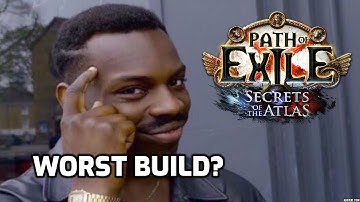 POE: 1 Minute Guide to Creating the Worst Build in Path of Exile