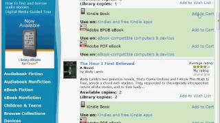 Kindle Downloads and Returns on Overdrive