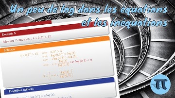 Logarithme décimal en Terminale Technologique (équations et inéquations)