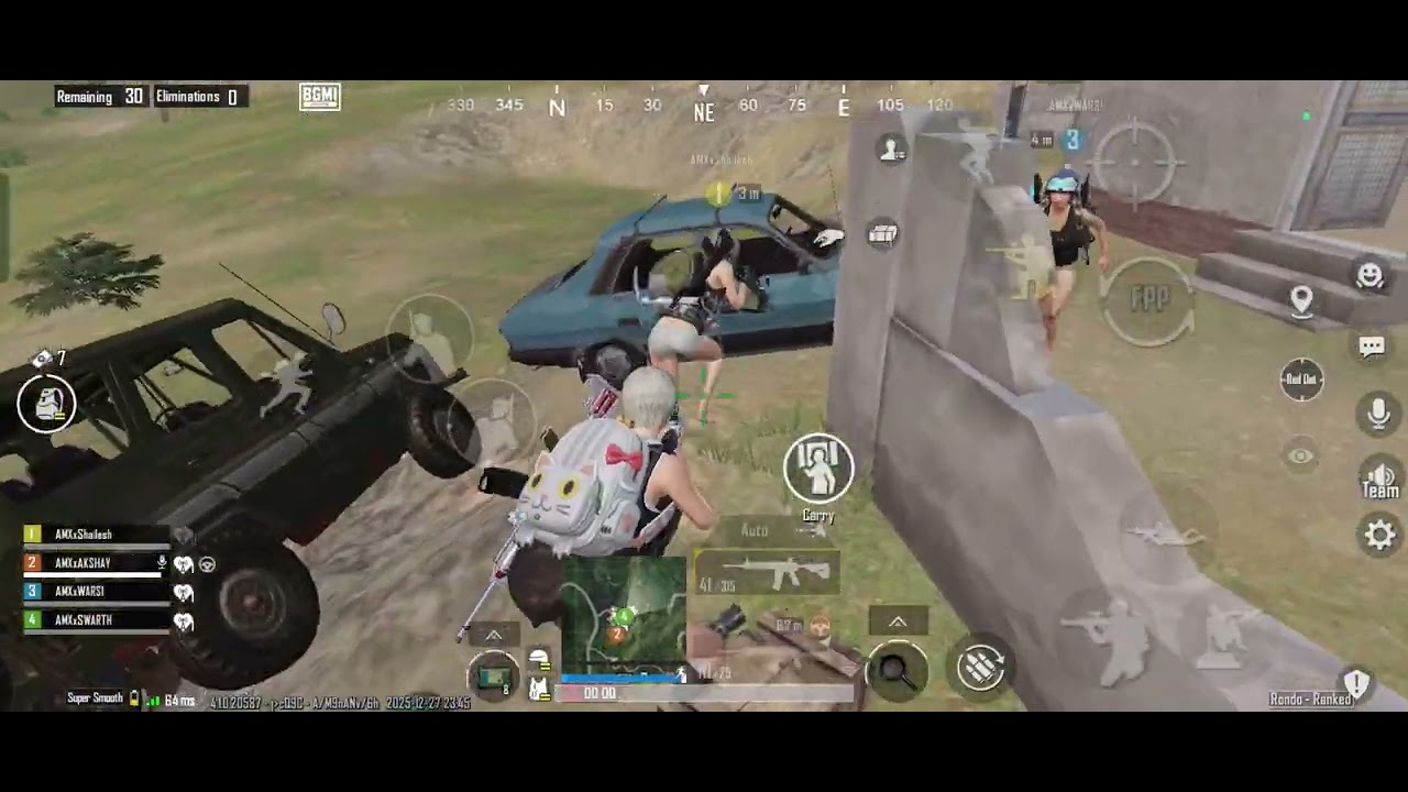 BGMI Scrims raw IGL pov rondo Chicken dinner AMXTER ESPORTS ft. AMXxSWARTH 