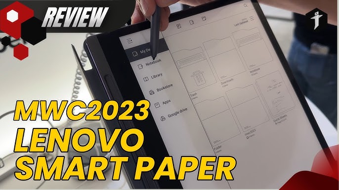 Test Lenovo Smart Paper : plus bloc-notes que liseuse