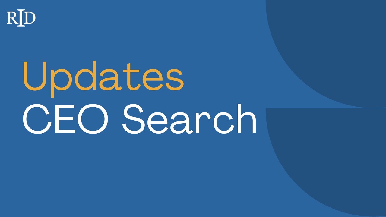 Updates: CEO Search - YouTube
