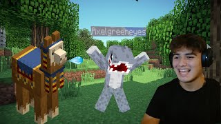PLAYING MINECRAFT WITH AXElGREENEYES #2