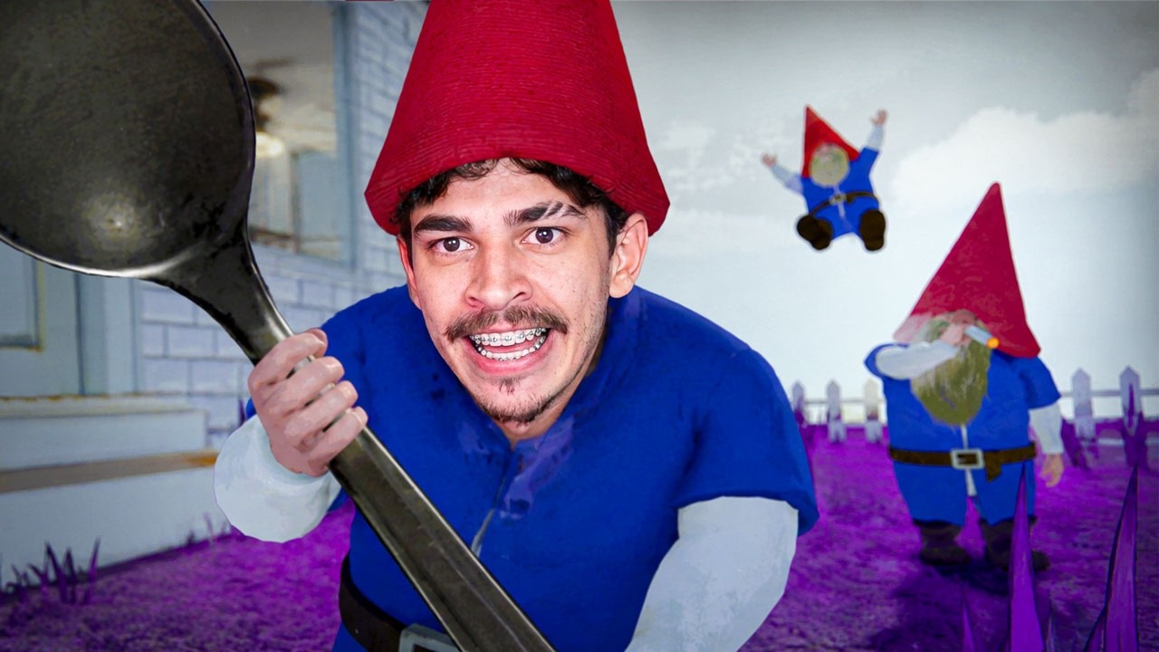 INVASÃO À CASA DO VIZINHO| Burglin' Gnomes - ft. TCK & Gabriel Coxinha
