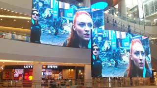 500Inch Lcd Screen Moving.. Korea