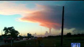 Exclusive Weird Cloud Formation, Houston TX Details