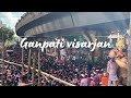Ganpati Visarjan 2024 #fyp #foryou #ganpatibappamorya #ganpativisarjan #mumbai #foryourpage