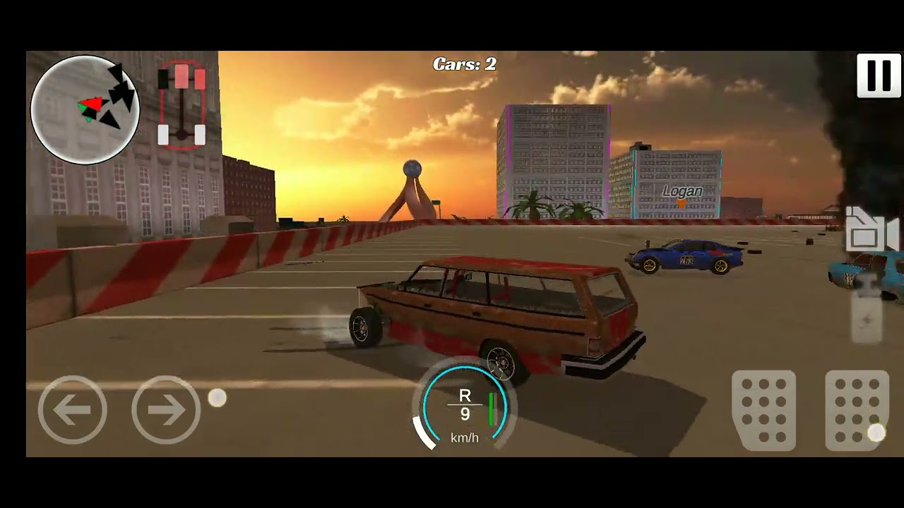 Pov demolition derby 3 Angelas pool jam pop driving happy tree Friends edition 