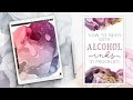 How to create alcohol ink artwork on iPad Pro using Procreate app and Alcohol Ink Brush Set
