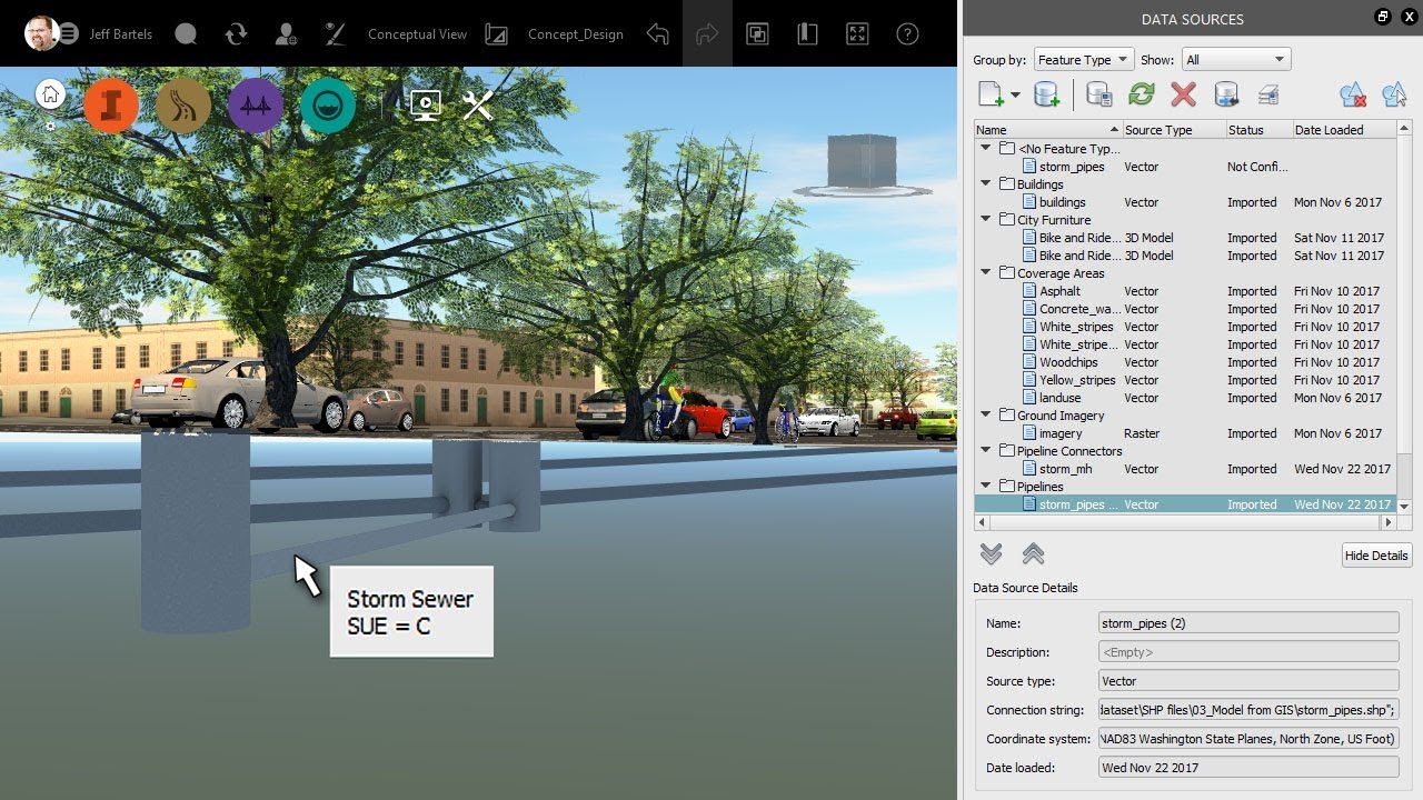 autodesk revit Visualizing Data within an InfraWorks Model -Pt. 1 of 2 – “Tooltip Basics”