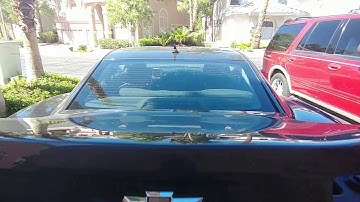 Camaro trunk fix