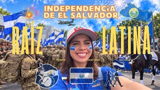 Full MEXICAN in El Salvador's Independence Day 🇲🇽🇸🇻 | This is what the parade is like Update