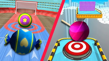 🌀Goal Ball 🔥 ♨️Super Bonus level 🔥 ⛳Portal Run GOING BALLS Adventure