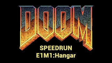The Ultimate DOOM - E1M1:Hangar - UV-Speed - 10 sec