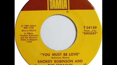 You Must Be Love - In The Style of "Smokey Robinson" & "The Miracles" - Sung By The Oldies Singer21