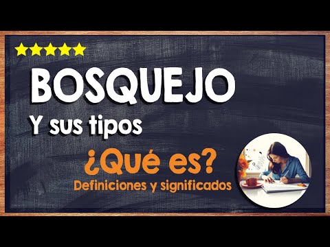 🙏 ¿Qué es un bosquejo? - Descubre los distintos tipos de bosquejos 🙏