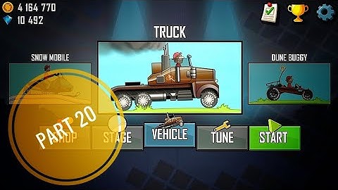 Hill Climb Racing | Gameplay Walkthrough part 20 - Truck | Hill Climb Racing Game |