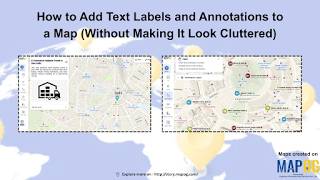 How to Add Labels, Icons & Annotations to Maps Without Creating Clutter | MAPOG | #mapog #smarttools