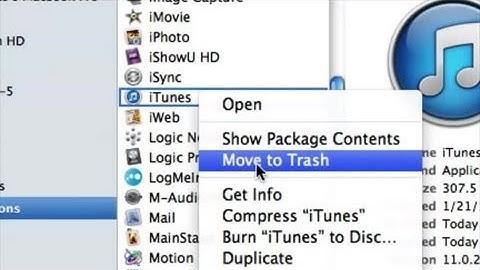 How to Delete iTunes : iTunes Basics