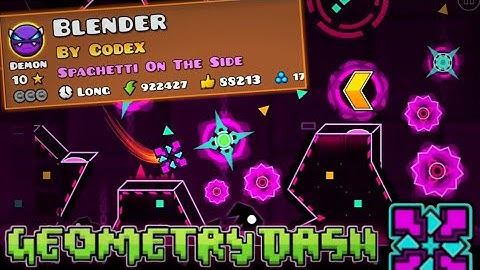 Blender (Easy Demon) by: Codex - Geometry Dash