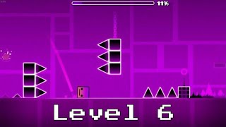 Geometry Dash [PC] - Level 6 - Cant Let Go (No Commentary)