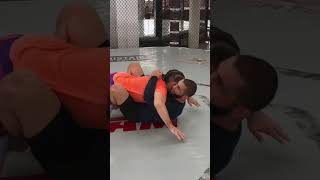 The shoulder crunch is a great sweeping and attacking tool off the butterfly guard