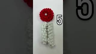 crochet gajra for beginners#viral #crochet #tranding#reel#shortvideo #shopping #festival#video #art