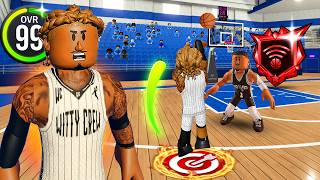 DESTROYING EVERYONE With A 6'10 Stretch Big In Rec | Practical Basketball screenshot 5