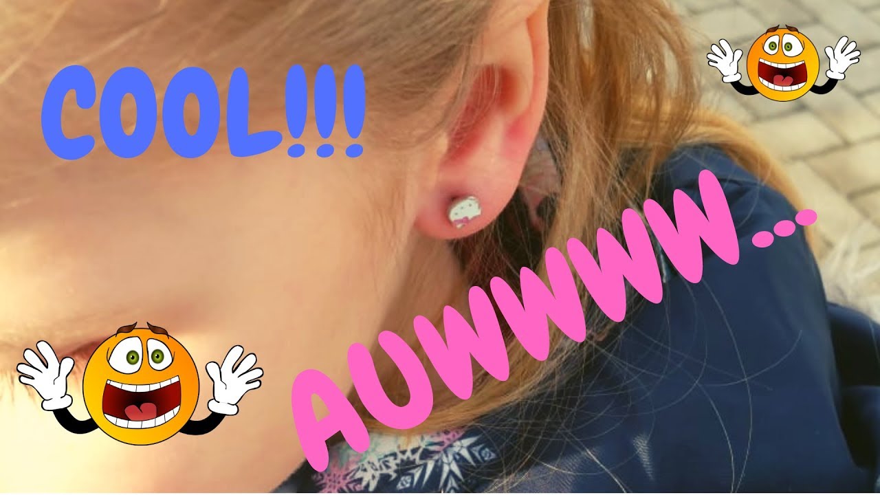Schrik Schrik oorbellen schieten bij Cleo # vlog 42 familievloggers