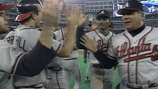 WS1992 Gm5: Stanton gets final out, Braves win